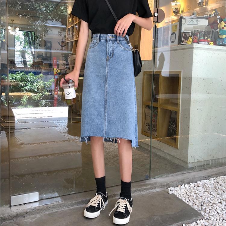 Skirts Women 2022 Spring Summer Denim Skirt Female HIgh Waist Casual Midi Ladies Vintage Jeans A-Line F366, Light blue 3665
Skirts Women 2022 Spring Summer Denim Skirt Female HIgh Waist Casual Midi Ladies Vintage Jeans A-Line F366, Light blue 3665