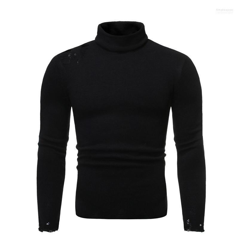 Men Cotton Turtleneck Pullover Solid Slim Fit Broken Hole Autumn Winter Warm Thick Clothes Knitted Casual Wool Fashion Sweaters Men' Time22, Black
Men Cotton Turtleneck Pullover Solid Slim Fit Broken Hole Autumn Winter Warm Thick Clothes Knitted Casual Wool Fashion Sweaters Men' Time22, Black