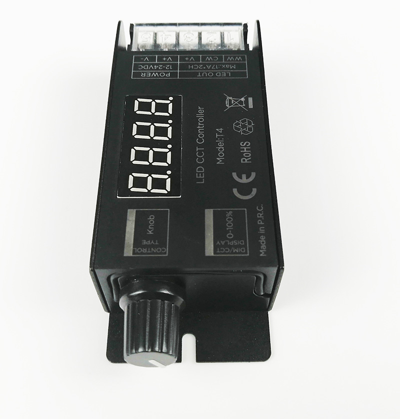 Led Dimmer DC12-24V Constant Voltage Flexible Single Color CCT Wireless Synchronous Remote Control Switch 2.4G LED Strip Dimming