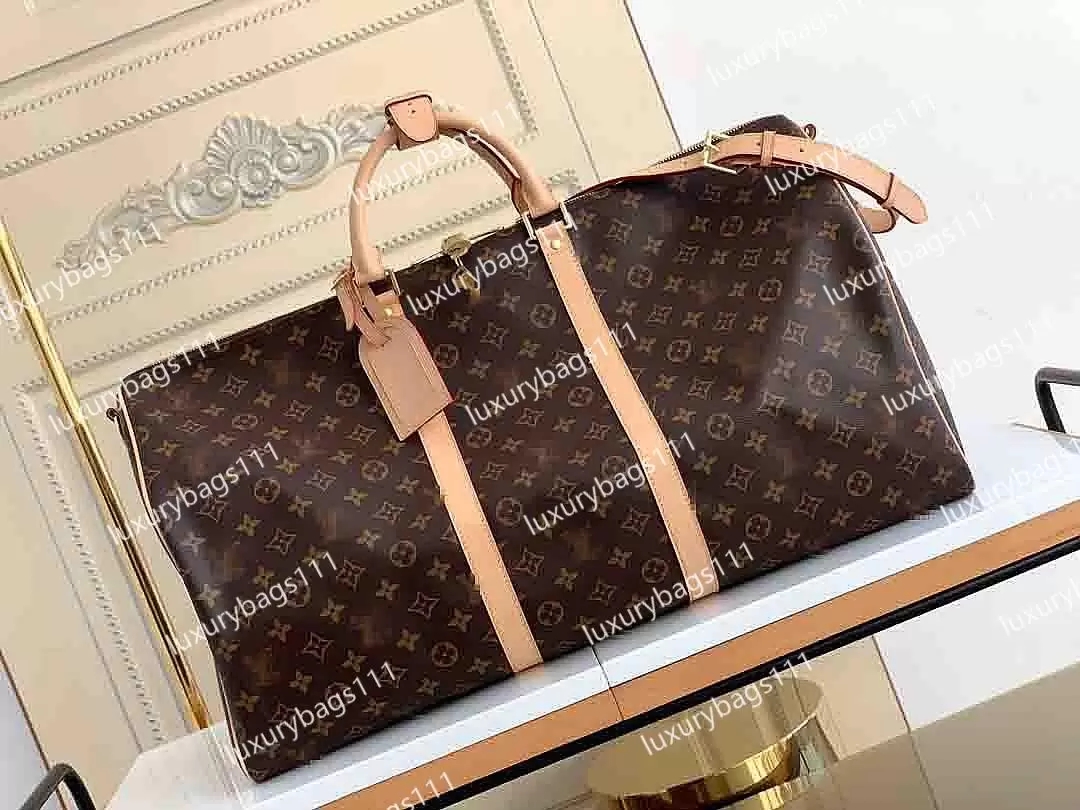 LOUISs VUTTONs VITTONings LVs Designers fashion duffel bags luxury men female travel bags leather handbags large capacity holdall carry on luggage bag, Brown
LOUISs VUTTONs VITTONings LVs Designers fashion duffel bags luxury men female travel bags leather handbags large capacity holdall carry on luggage bag, Brown