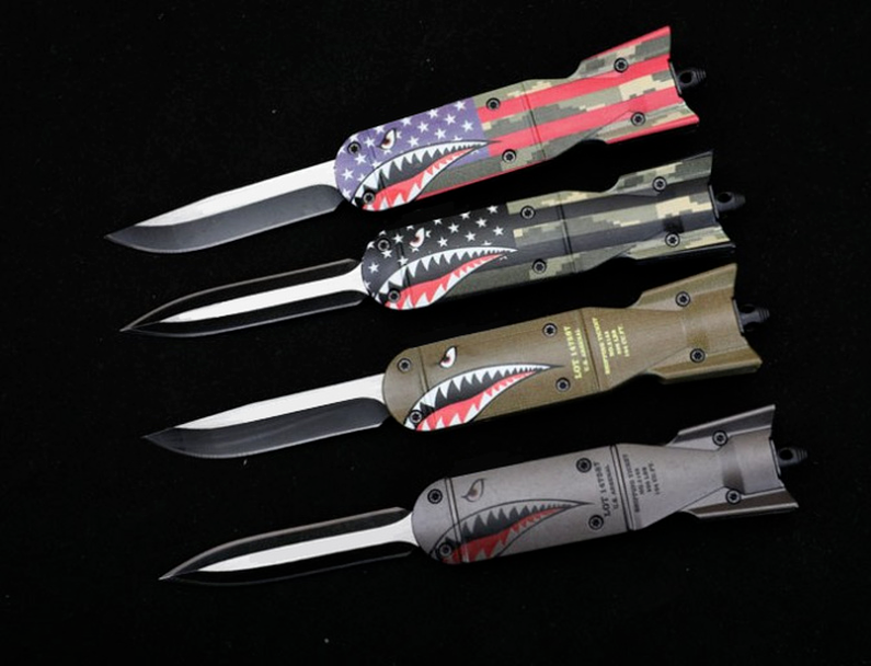 Tactical Dinosaur Troon Cannonball Pocket Knife 3D Printing Double Action Rescue Hunting Fishing EDC Survival Tool Knives a4048
Tactical Dinosaur Troon Cannonball Pocket Knife 3D Printing Double Action Rescue Hunting Fishing EDC Survival Tool Knives a4048
