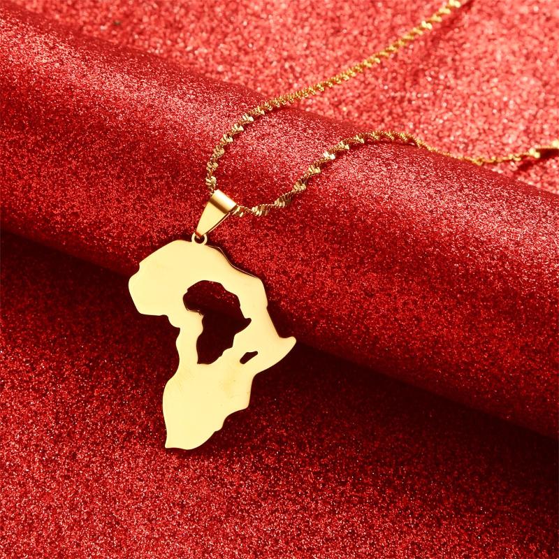 Pendant Necklaces Africa Map Gold Silver Color Jewelry For Women Men African Maps Jewellery Gifts
Pendant Necklaces Africa Map Gold Silver Color Jewelry For Women Men African Maps Jewellery Gifts
