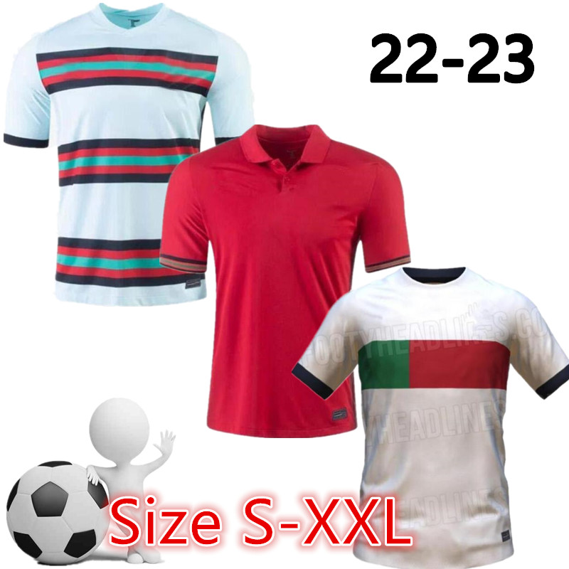 22 23 Portuguesa JOAO FELIX soccer jerseys RUBEN NEVES BERNARDO BRUNO RONALDO FERNANDES Portugieser 2022 2023 Portuguese football shirt Men Kids kit sets, Red
22 23 Portuguesa JOAO FELIX soccer jerseys RUBEN NEVES BERNARDO BRUNO RONALDO FERNANDES Portugieser 2022 2023 Portuguese football shirt Men Kids kit sets, Red