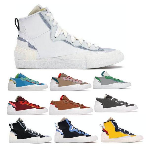 Blazers Low Sacais Basketball Shoes Sneaker 77 Mid Black Patent Leather Reed British Tan Classic Green Medium Grey 2022 Men Women Trainer size 12
Blazers Low Sacais Basketball Shoes Sneaker 77 Mid Black Patent Leather Reed British Tan Classic Green Medium Grey 2022 Men Women Trainer size 12