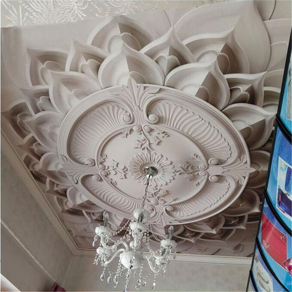 Custom Wallpaper papel de parede 3d Photo Murals Luxury Palace Style European Style Ceiling TV Background Wall paper, Beige
Custom Wallpaper papel de parede 3d Photo Murals Luxury Palace Style European Style Ceiling TV Background Wall paper, Beige