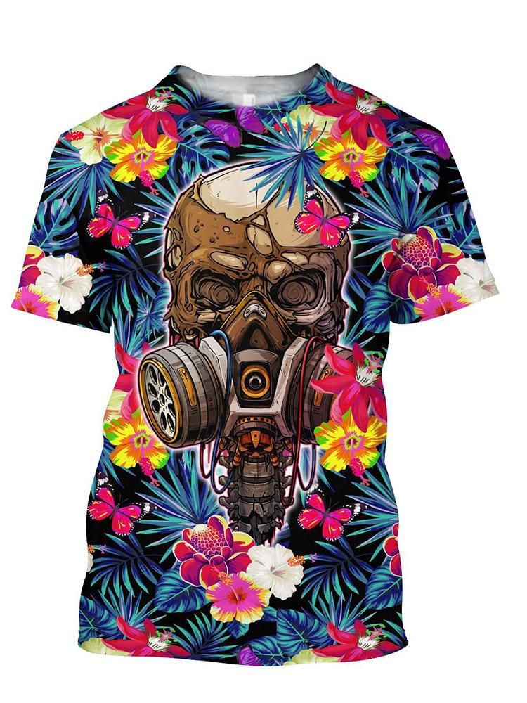 Men's T-Shirts Floral Fire Dark Skulls 3D Printed Oversized T-Shirt Short Sleeve Premium Harajuku Casual Summer Tee Shirts Men Clothing, A2
Men's T-Shirts Floral Fire Dark Skulls 3D Printed Oversized T-Shirt Short Sleeve Premium Harajuku Casual Summer Tee Shirts Men Clothing, A2