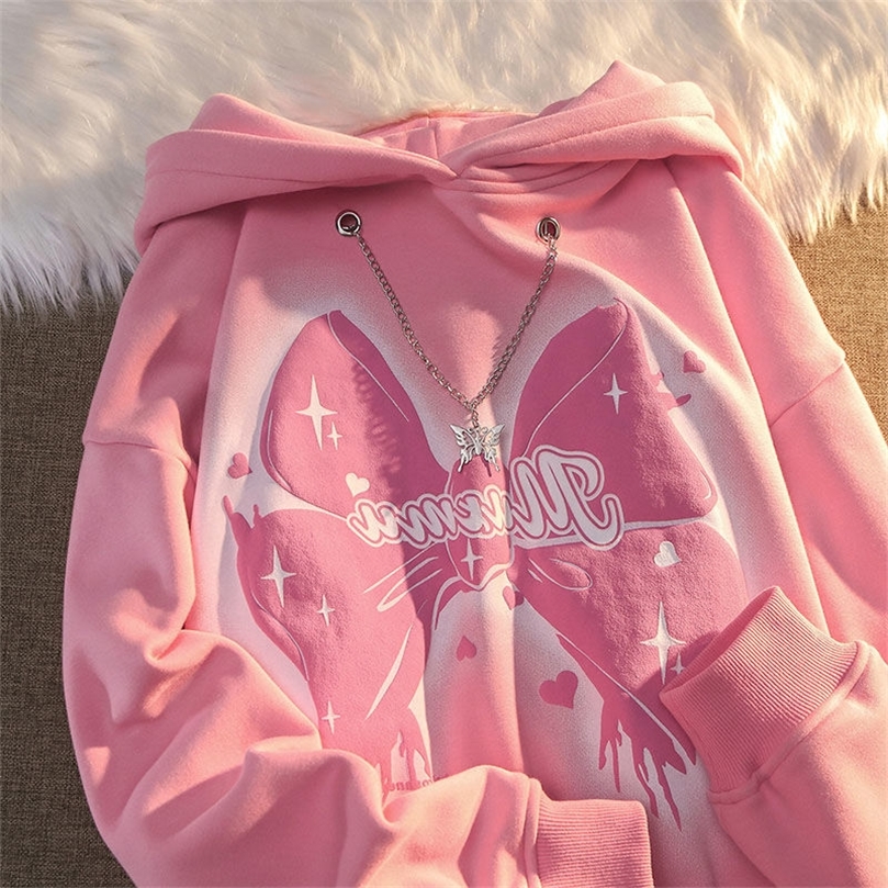 Butterfly Hip Hop Hoodies Print Kawaii Women Sweatshirt Casual Harajuku Loose Pullover Harajuku Streetwear Hooded Y2K Clothes 220816, Color
Butterfly Hip Hop Hoodies Print Kawaii Women Sweatshirt Casual Harajuku Loose Pullover Harajuku Streetwear Hooded Y2K Clothes 220816, Color