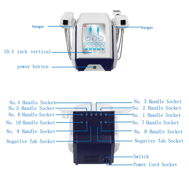 Portable New technology Monopolar RF Body Sculpting Trusculpt ID Radiofrequency 2MHZ Fat Reduction Machine with 10 handles