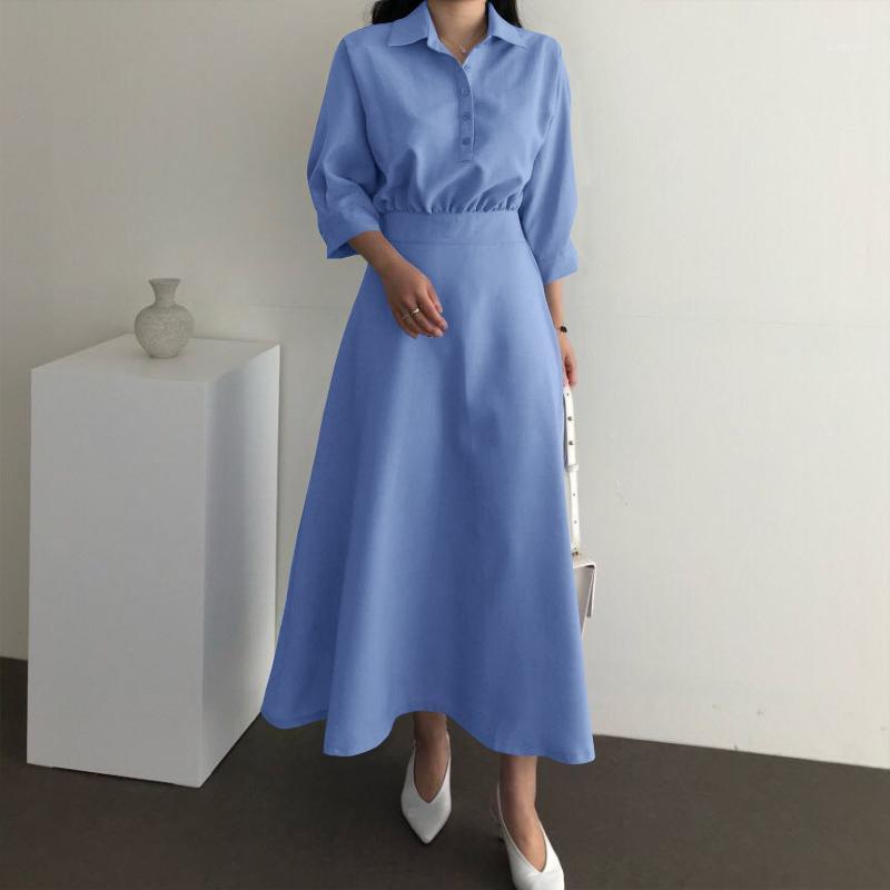 Casual Dresses VONDA Summer Half Sleeve Lapel Collar Shirt Dress Women Fall Office Formal Autumn A-line Bohemian Vestidos, Black
Casual Dresses VONDA Summer Half Sleeve Lapel Collar Shirt Dress Women Fall Office Formal Autumn A-line Bohemian Vestidos, Black