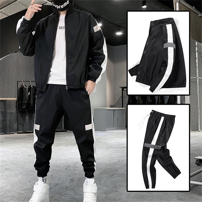 Men's Tracksuits YAPU Men's Set Spring Autumn Man Sportswear 2 Piece Sets Sports Suit JacketPant Sweatsuit Male Tracksuit Asia Size 220826, Black
Men's Tracksuits YAPU Men's Set Spring Autumn Man Sportswear 2 Piece Sets Sports Suit JacketPant Sweatsuit Male Tracksuit Asia Size 220826, Black