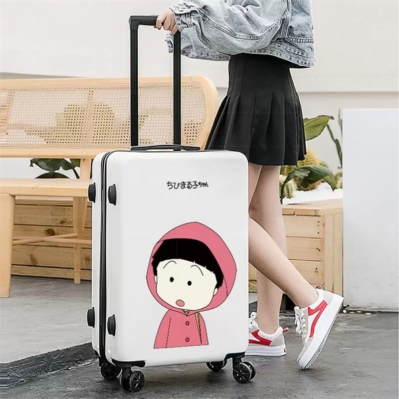 Fashionable new boarding inch lightweight small men's pc luggage roaming women's 26 trolley casy password ins leather case