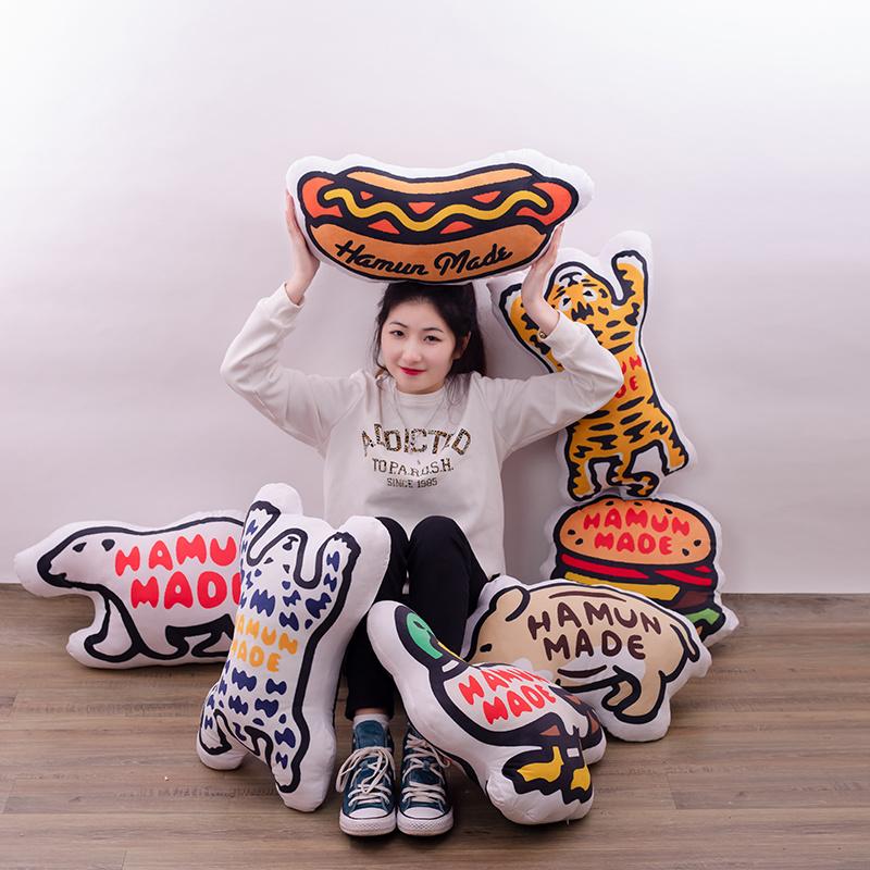 Pillow Cartoon HUMAN MADEed Throw Creative Irregular Shapes Plush Pillows Cute Soft Animal Stuffed Cushion Home DecorPillow
Pillow Cartoon HUMAN MADEed Throw Creative Irregular Shapes Plush Pillows Cute Soft Animal Stuffed Cushion Home DecorPillow