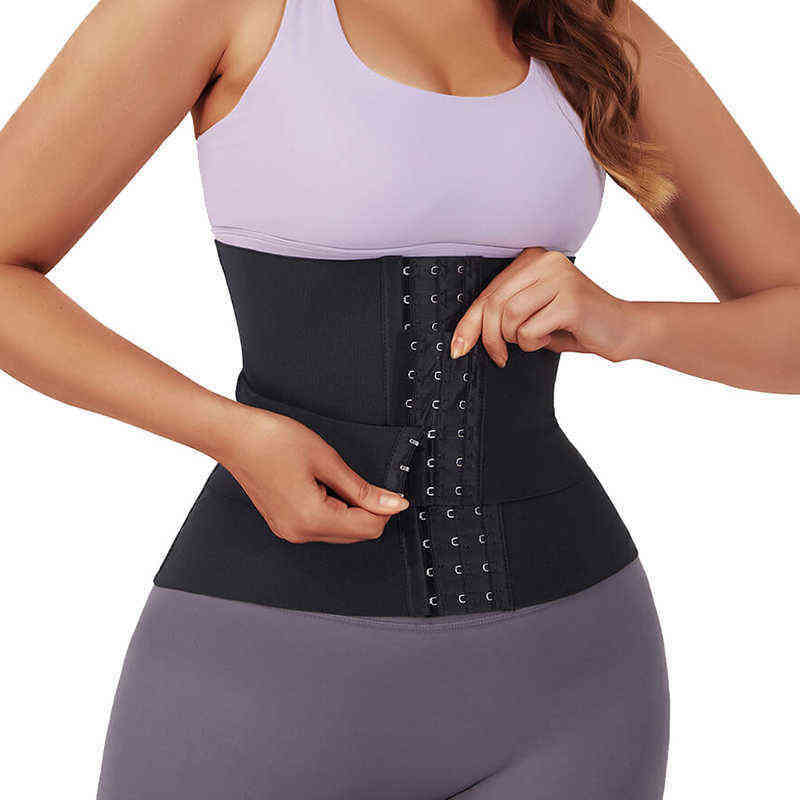 Nxy Waist Trainer Corset Body Shapewear Women Triple Tummy Wrap Cincher Snatch Me Up Belly Slimming Shaper Belt S-3xl 220613, Black
Nxy Waist Trainer Corset Body Shapewear Women Triple Tummy Wrap Cincher Snatch Me Up Belly Slimming Shaper Belt S-3xl 220613, Black