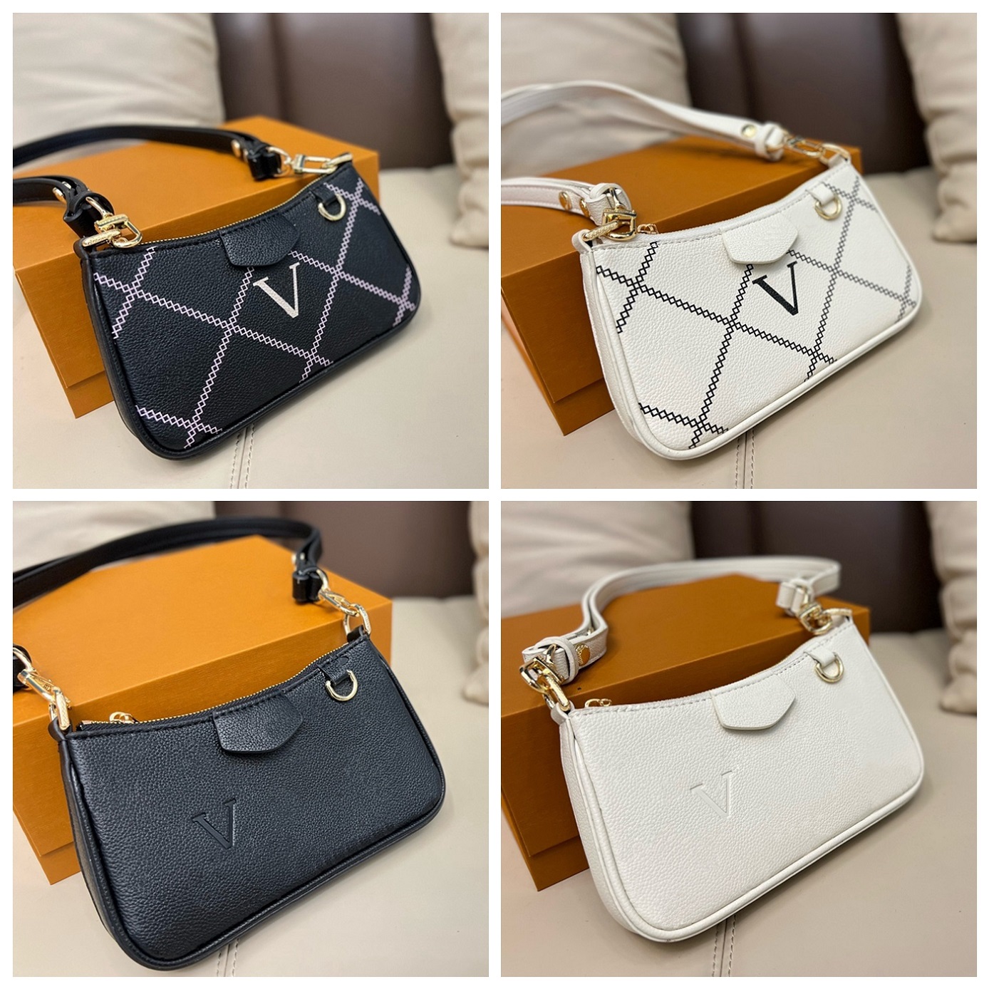 5A Designer Bag Luxury Purse Brand Shoulder Bags Leather Handbag Woman Crossbody Messager Cosmetic Purses Wallet by shoebrand W106 05, #30 box
5A Designer Bag Luxury Purse Brand Shoulder Bags Leather Handbag Woman Crossbody Messager Cosmetic Purses Wallet by shoebrand W106 05, #30 box