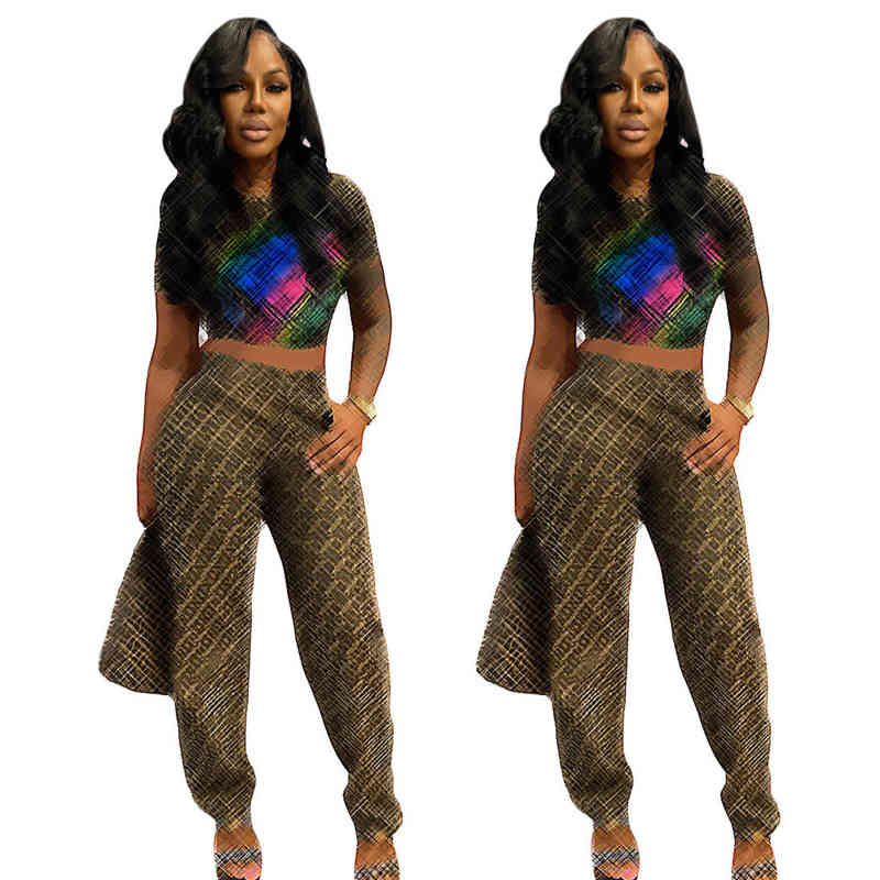 Q6024 Designer Clothing Luxury Women's Casual Fashion Women Print Suits Two-piece Set With Short Sleeves And Trousers, Casual set
Q6024 Designer Clothing Luxury Women's Casual Fashion Women Print Suits Two-piece Set With Short Sleeves And Trousers, Casual set