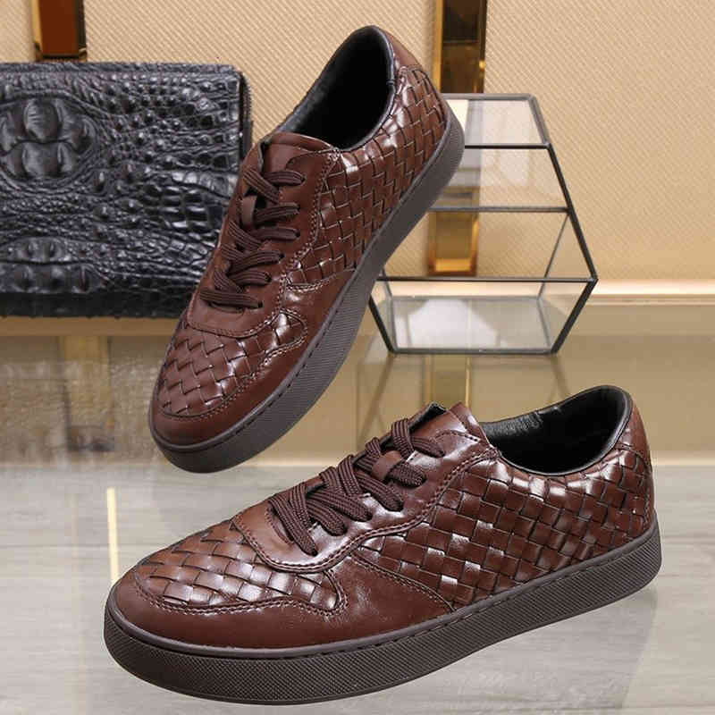 Dress Shoes B home men's Woven cow leather shoes casual fashionable classic easy to match simple and flat series, 2# shoe box
Dress Shoes B home men's Woven cow leather shoes casual fashionable classic easy to match simple and flat series, 2# shoe box