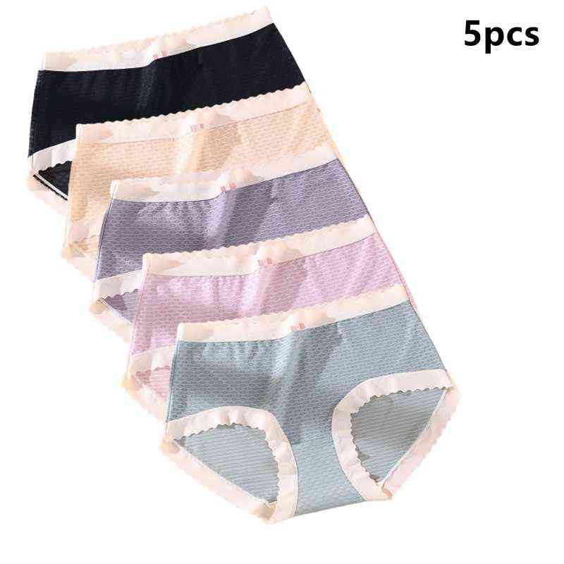 5pcs women's panties Summer Ice Silk Underwear women sexy breathable Jacquard Japanese traceless comfortable ladies underwear T220810, Mix color
5pcs women's panties Summer Ice Silk Underwear women sexy breathable Jacquard Japanese traceless comfortable ladies underwear T220810, Mix color