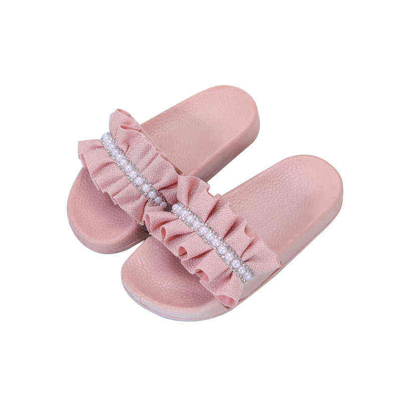 Children's slippers girls fashion slippers pearl diamond antiskid wear-resistant indoor and outdoor lovely and sweet cool drag G220415, Pink
Children's slippers girls fashion slippers pearl diamond antiskid wear-resistant indoor and outdoor lovely and sweet cool drag G220415, Pink