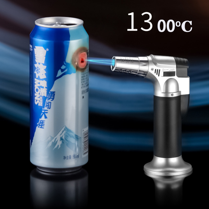 New Arrival Butane Lighter Refillable Adjustable Flame Lighters Chef Cooking Torch Outdoor BBQ Ignition Picnic Tool Dropshipping W260202