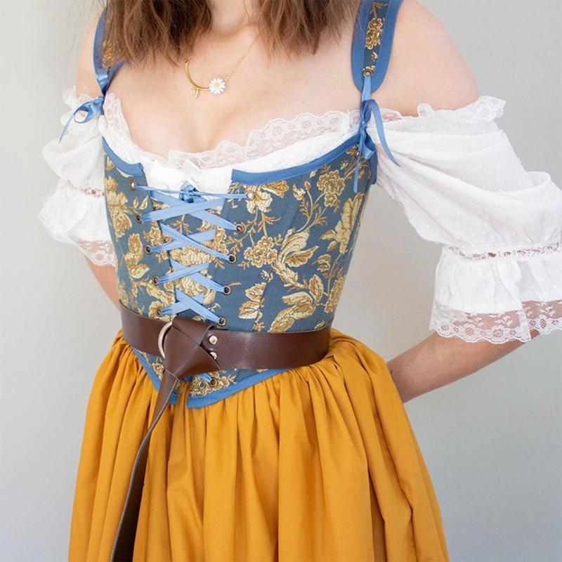 Belts Gothic Floral Printing Lift Up Female Waist Corset Sleeveless Top Women Slimming Waistband Elasticity Corsets T-shirt DXAABelts, Green
Belts Gothic Floral Printing Lift Up Female Waist Corset Sleeveless Top Women Slimming Waistband Elasticity Corsets T-shirt DXAABelts, Green