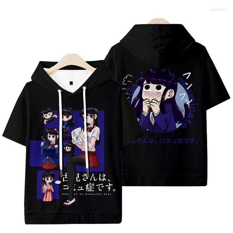 Men's T-Shirts Japanese Anime Komi San Wa Komyushou Desu Shouko Cosplay Summer Short Sleeve Hooded T-shirt Men WomenMen's Imon22, 002
Men's T-Shirts Japanese Anime Komi San Wa Komyushou Desu Shouko Cosplay Summer Short Sleeve Hooded T-shirt Men WomenMen's Imon22, 002