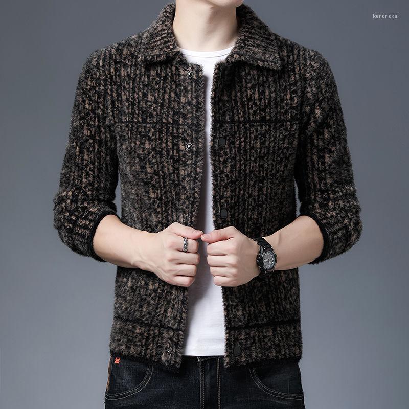 Men's Wool & Blends 2022 Autumn Winter Woolen Coat Fashion Solid Color Turn-down Collar Thickened Jacket Men Casual Warm Top B556 Kend22, Coffee
Men's Wool & Blends 2022 Autumn Winter Woolen Coat Fashion Solid Color Turn-down Collar Thickened Jacket Men Casual Warm Top B556 Kend22, Coffee