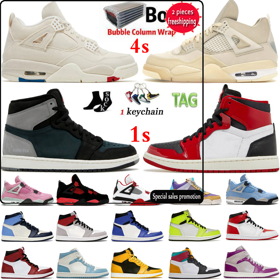 2022 Blank Canvas Sail 1s 4s Jumpman 1 Men Women Basketball Shoes Hype Royal University Blue 4 Black Cat Bred Fire Red White Cement What The NB, 20
2022 Blank Canvas Sail 1s 4s Jumpman 1 Men Women Basketball Shoes Hype Royal University Blue 4 Black Cat Bred Fire Red White Cement What The NB, 20