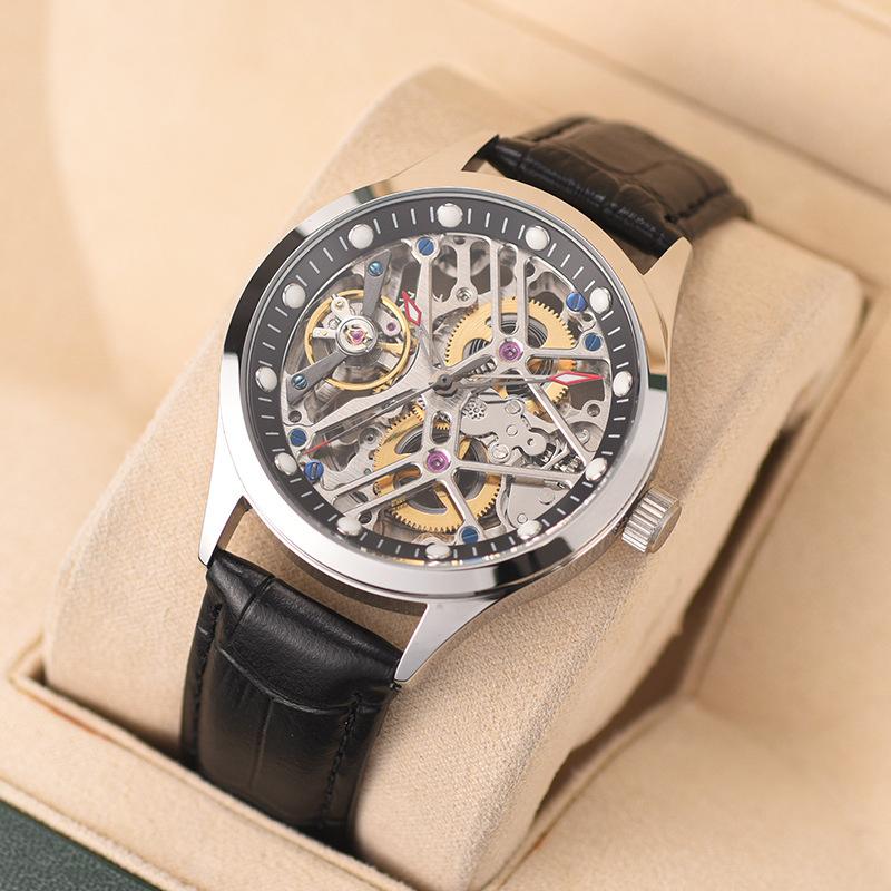 Wristwatches Top Mens Watch Waterproof Fashion Hollow Out Mechanical Watches Luminous Automatic MAN Relogio MasculinoWristwatches Wristwatch
Wristwatches Top Mens Watch Waterproof Fashion Hollow Out Mechanical Watches Luminous Automatic MAN Relogio MasculinoWristwatches Wristwatch