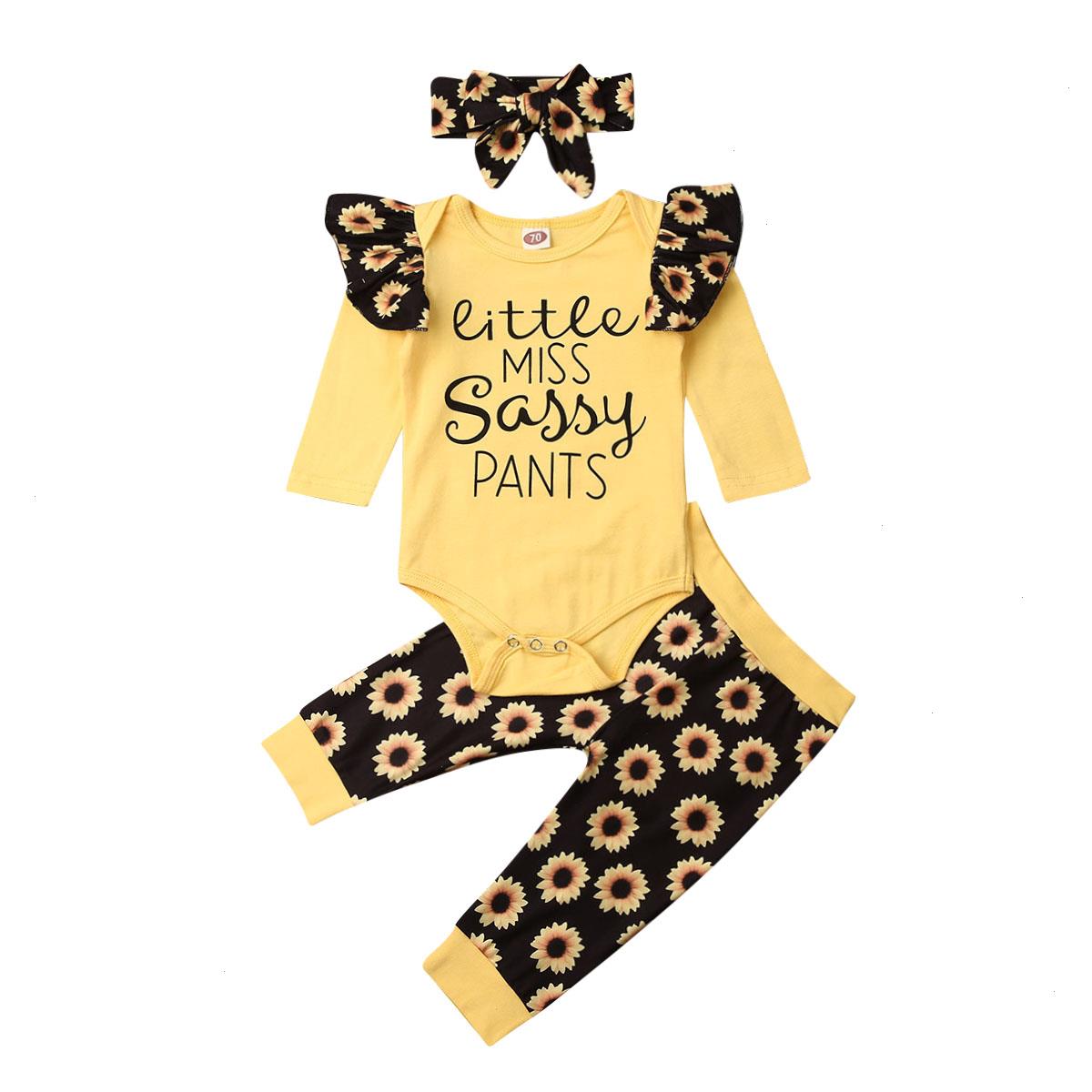3pcs Infant Baby Kid Girls Set Sunflower Romper Pants Headband Cotton Autumn Clothes Sets, As picture
3pcs Infant Baby Kid Girls Set Sunflower Romper Pants Headband Cotton Autumn Clothes Sets, As picture
