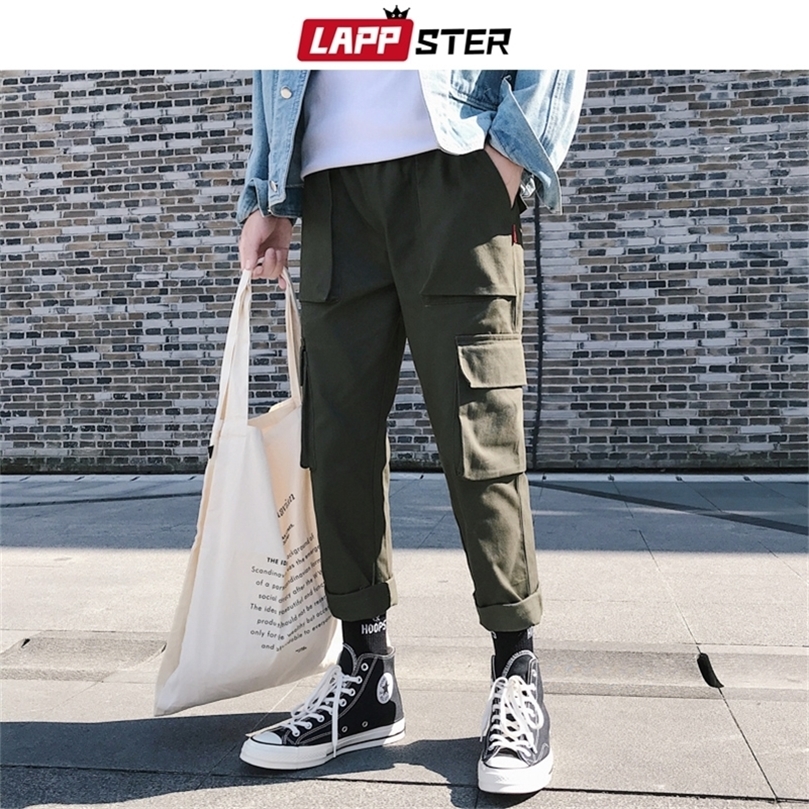 LAPPSTER Men Streetwear Pockets Cargo Pants Overalls Mens Army Green Casual Harem Pants Male Korean Joggers Pants 5XL 201128, Black
LAPPSTER Men Streetwear Pockets Cargo Pants Overalls Mens Army Green Casual Harem Pants Male Korean Joggers Pants 5XL 201128, Black
