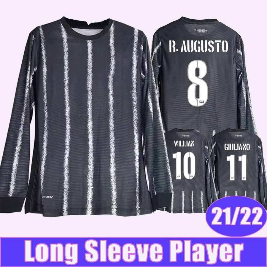 21 22 GABRIEL LUAN Long Sleeve Mens Player Version Soccer Jerseys GIL FAGNER CANTILLO R. AUGUSTO WILLIAN GIULIANO Away Football Shirts, Cxqy4723 21 22 away no patch
21 22 GABRIEL LUAN Long Sleeve Mens Player Version Soccer Jerseys GIL FAGNER CANTILLO R. AUGUSTO WILLIAN GIULIANO Away Football Shirts, Cxqy4723 21 22 away no patch