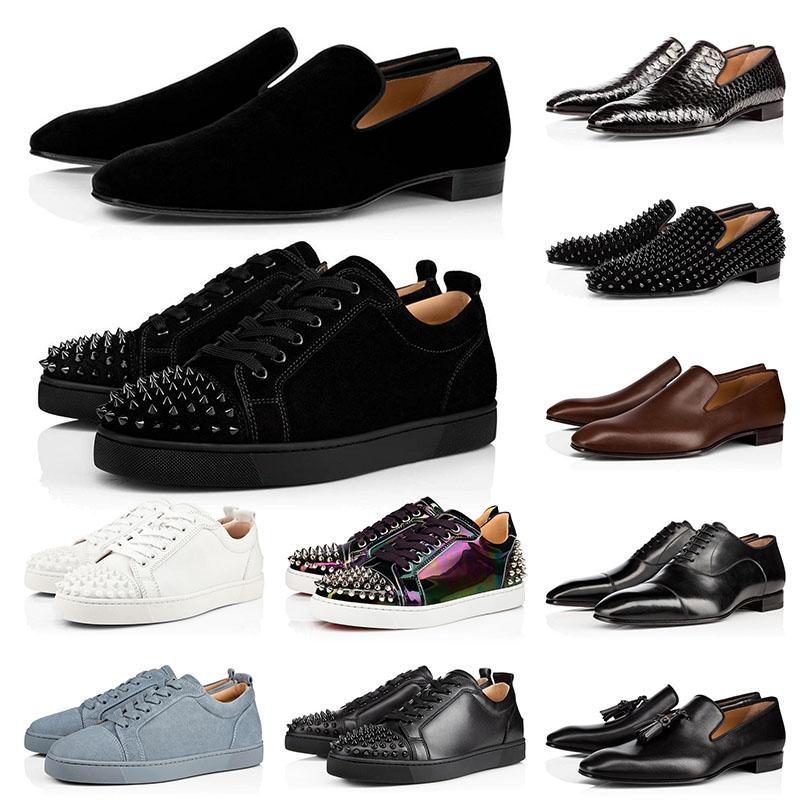 Bottoms Christians Loafers Formal Business Brogue Shoes Red Men Black Brown Suede Patent Leather Rivets Glitter Luxurys Designers Flat ftg, 1 (1) 39-47
Bottoms Christians Loafers Formal Business Brogue Shoes Red Men Black Brown Suede Patent Leather Rivets Glitter Luxurys Designers Flat ftg, 1 (1) 39-47