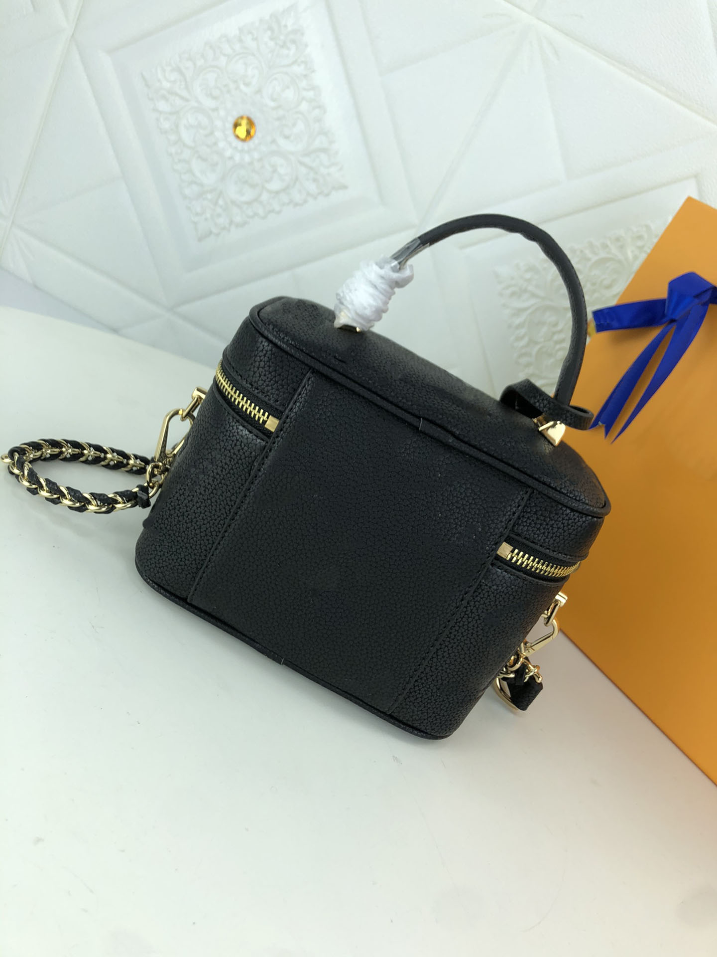 Designer Handbag Flowers Letters Wristlet Round Cakes Banquet Totes Shoulder Bags Genuine Leather Women Clutch Messenger Bag Crossbody Purse#45598