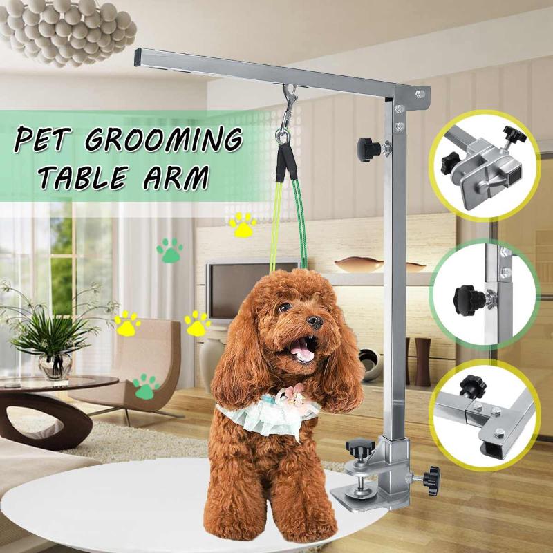 Dog Apparel Foldable Pet Cat Grooming Loop Table Adjustable Leash For Standing Trainin, Yellow blue
Dog Apparel Foldable Pet Cat Grooming Loop Table Adjustable Leash For Standing Trainin, Yellow blue