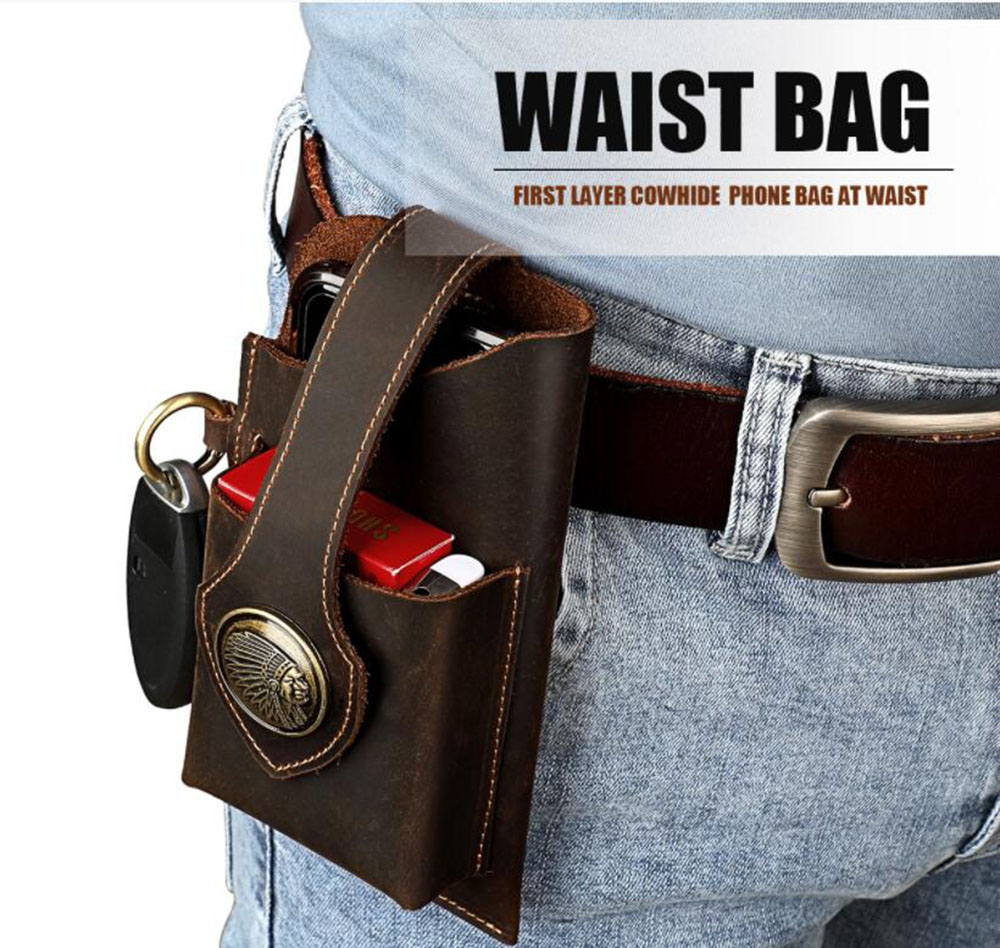 6101 Mini portable money clips Men's outdoor tactical equipment storage waist bagS cowhide slingshot Mobile phone bag
6101 Mini portable money clips Men's outdoor tactical equipment storage waist bagS cowhide slingshot Mobile phone bag