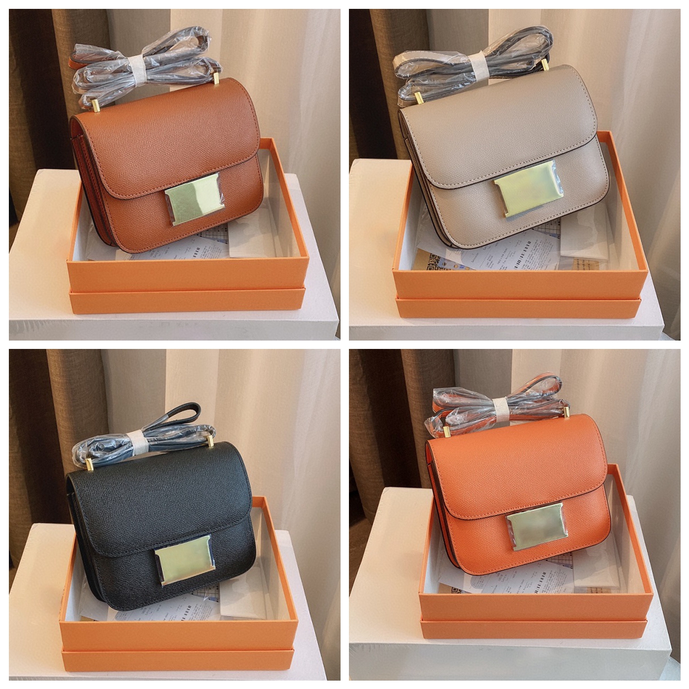 5A Designer Bag Luxury Purse H Brand Shoulder Bags Leather Handbag Woman Crossbody Messager Cosmetic Purses Wallet by shoebrand S45 01, #30 box
5A Designer Bag Luxury Purse H Brand Shoulder Bags Leather Handbag Woman Crossbody Messager Cosmetic Purses Wallet by shoebrand S45 01, #30 box