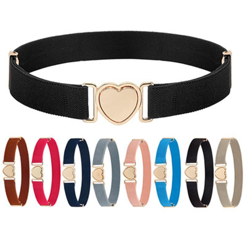 Belts 2022 Children Stretch Girls Multicolor Adjustable Elastic Waist With Heart Shape Buckle For Uniform Dress Pants, White
Belts 2022 Children Stretch Girls Multicolor Adjustable Elastic Waist With Heart Shape Buckle For Uniform Dress Pants, White