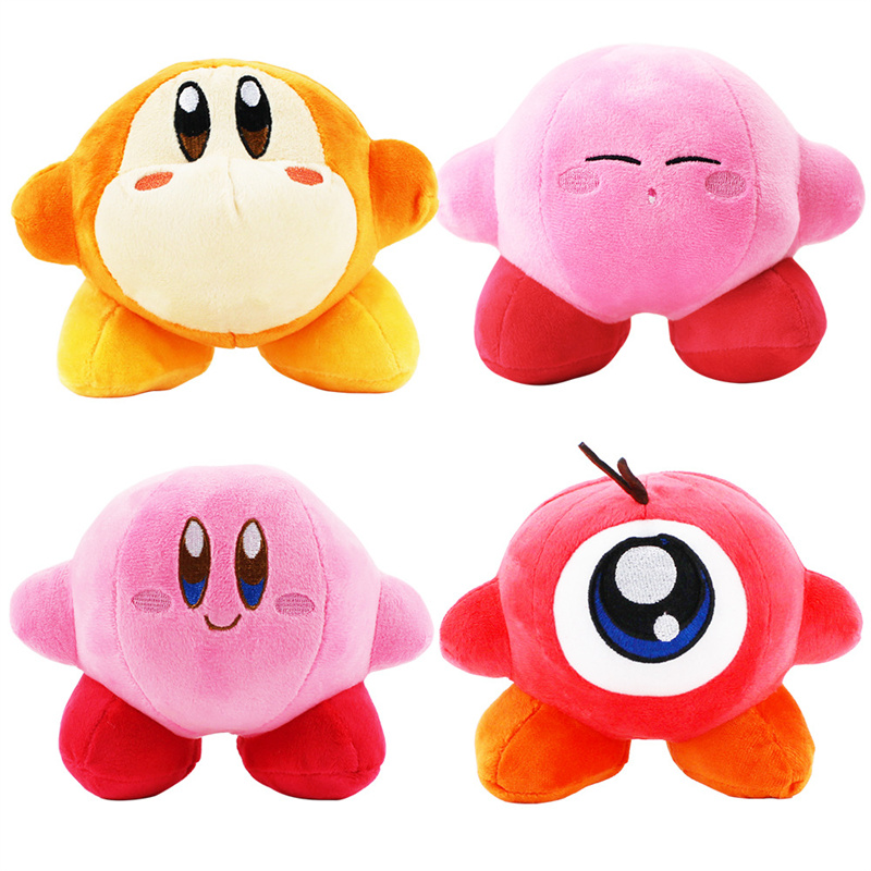 

Animation star  Kirby cute plush doll toys around cartoon bag pendant holiday gift DHL