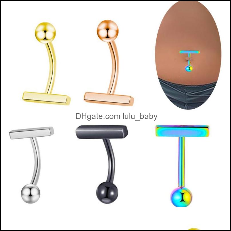 Body Arts Tattoos Art Health Beauty 316L Stainless Steel Piercing Studs T Shaped Belly Button Rings Navel Bars For Men A Dhxke
Body Arts Tattoos Art Health Beauty 316L Stainless Steel Piercing Studs T Shaped Belly Button Rings Navel Bars For Men A Dhxke