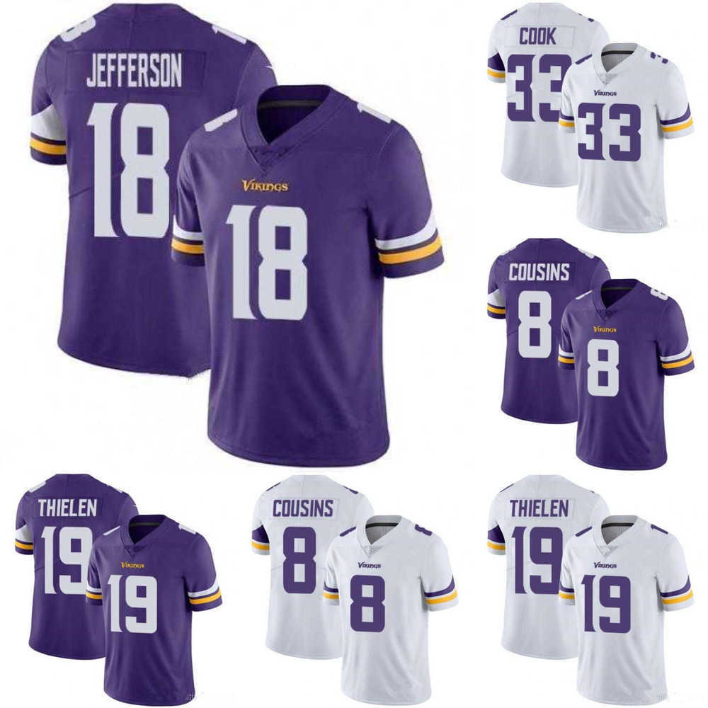 Football Jerseys Men women youth Minnesota''Vikings''Jersey 19 Adam Thielen 8 Kirk Cousins 18 Justin Jefferson 33 Dalvin Cook, Color
Football Jerseys Men women youth Minnesota''Vikings''Jersey 19 Adam Thielen 8 Kirk Cousins 18 Justin Jefferson 33 Dalvin Cook, Color