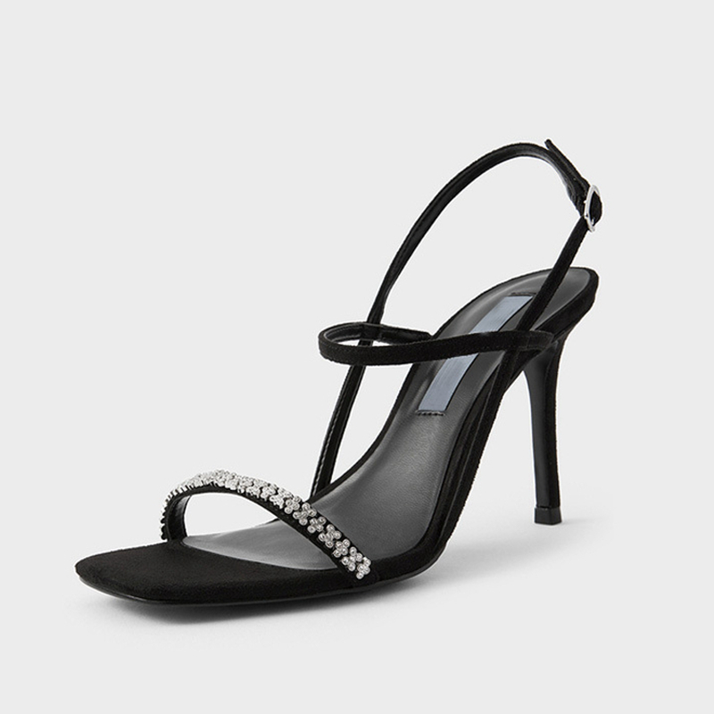 Sandal New Brand Women Fashion Brand Luxury Narrow Band Thin High Ladies Elegant Gladiator Shoes Ankle Strap Dress Shoes, Black
Sandal New Brand Women Fashion Brand Luxury Narrow Band Thin High Ladies Elegant Gladiator Shoes Ankle Strap Dress Shoes, Black