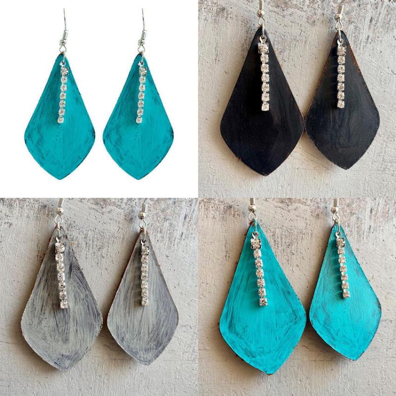 Dangle & Chandelier Crystal Cup Chain Charm Genuine Cow Leather Teardrop Earrings For Women Handmade Jewelry
Dangle & Chandelier Crystal Cup Chain Charm Genuine Cow Leather Teardrop Earrings For Women Handmade Jewelry