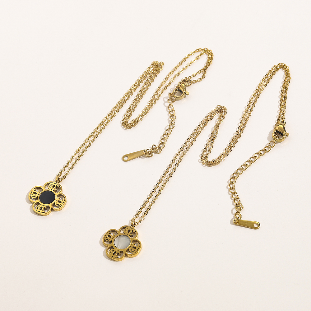 Fashion Women Luxury Designer Necklace Choker Pendant Chain 18K Gold Plated Stainless Steel Letter Necklaces Statement Jewelry Accessories ZG1516
Fashion Women Luxury Designer Necklace Choker Pendant Chain 18K Gold Plated Stainless Steel Letter Necklaces Statement Jewelry Accessories ZG1516