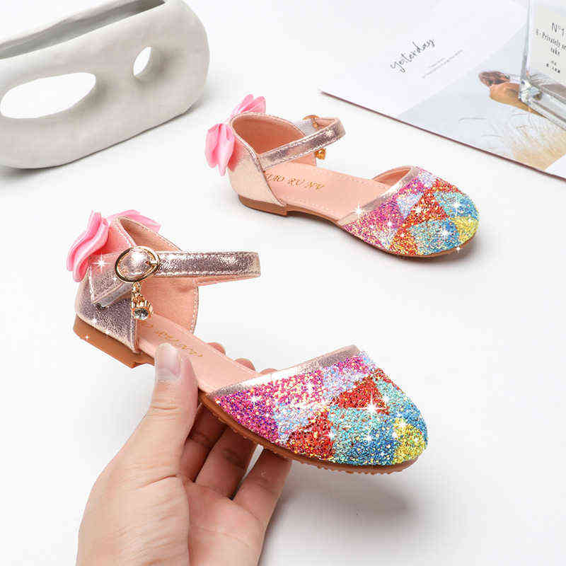 Girls Bling Glitter Bowtie Sandals with High-heeled, Kids Princess Dance Performance Summer Shoes G220415, Pink
Girls Bling Glitter Bowtie Sandals with High-heeled, Kids Princess Dance Performance Summer Shoes G220415, Pink