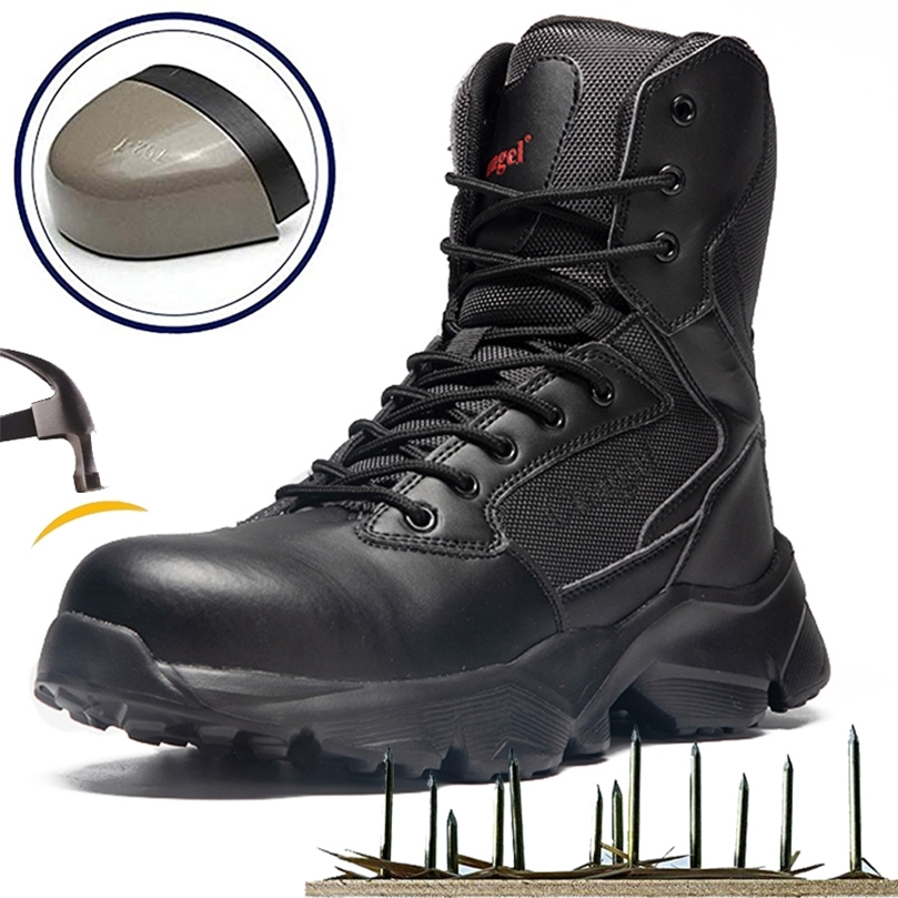 Mens Work Safety Boots with Steel Toe Cap Waterproof Sneakers Autumn Winter Army Military Tactical Combat Boots Desert Boots 220718
Mens Work Safety Boots with Steel Toe Cap Waterproof Sneakers Autumn Winter Army Military Tactical Combat Boots Desert Boots 220718