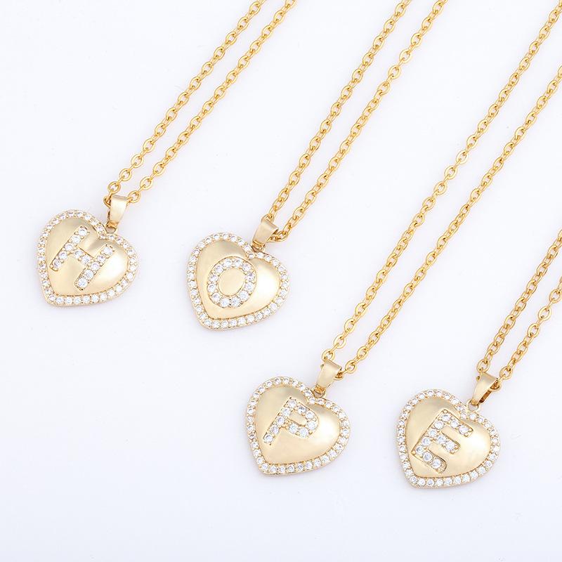 Pendant Necklaces Womens Jewelry Name Initials Heart Necklace 26 Letters Zircon Love Girls Gifts The First Letter Accessories
Pendant Necklaces Womens Jewelry Name Initials Heart Necklace 26 Letters Zircon Love Girls Gifts The First Letter Accessories