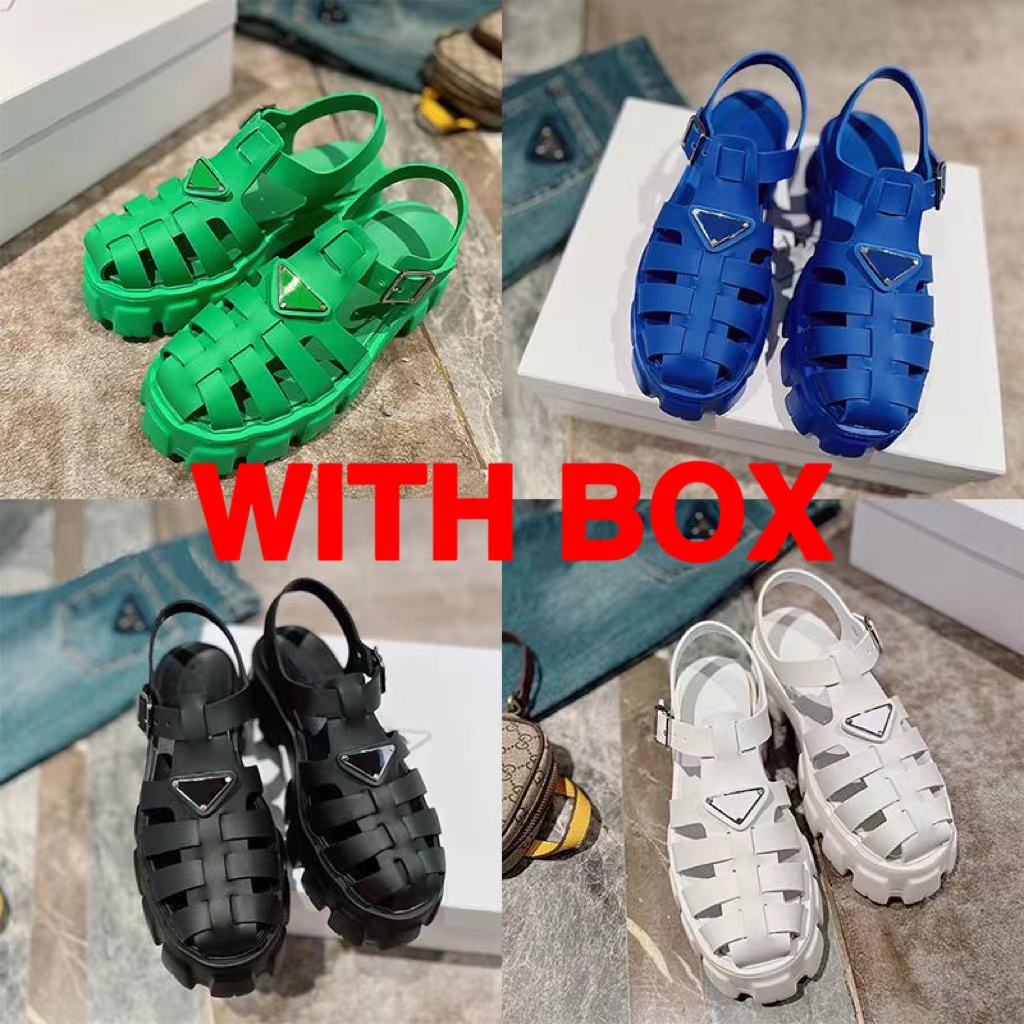 2022 Luxury New Designer Sandals Rubber Thick Soled Gear Hollow Ladies Casual Heightening Buckle Roman Tide Outdoor Beach Sandal With Box, Color 2
2022 Luxury New Designer Sandals Rubber Thick Soled Gear Hollow Ladies Casual Heightening Buckle Roman Tide Outdoor Beach Sandal With Box, Color 2