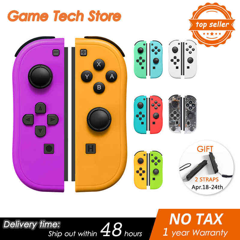 Joycon Switch Joystick Controller 6 Axis Gyro Wireless Gamepad Switch Control Compatible Nintendo Switch Controller Joy Con H220421
Joycon Switch Joystick Controller 6 Axis Gyro Wireless Gamepad Switch Control Compatible Nintendo Switch Controller Joy Con H220421