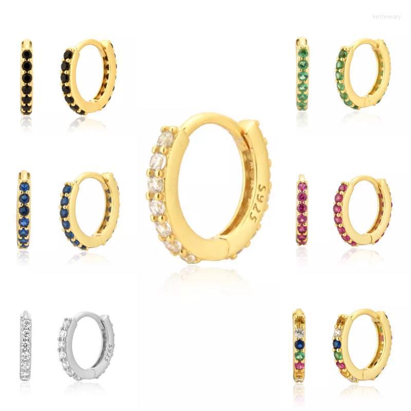 Hoop & Huggie 100% 925 Sterling Silver Small Earring 10mm Paved Colorful CZ Multi Piercing Women JewelryHoop Kirs22 
Hoop & Huggie 100% 925 Sterling Silver Small Earring 10mm Paved Colorful CZ Multi Piercing Women JewelryHoop Kirs22