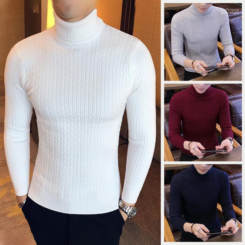 Men's Sweaters Autumn And Winter Five-color Solid Color Fashion Twist Knit Long-sleeved High-neck Bottoming Shirt Tide Sweater M-2XL Perf22, White
Men's Sweaters Autumn And Winter Five-color Solid Color Fashion Twist Knit Long-sleeved High-neck Bottoming Shirt Tide Sweater M-2XL Perf22, White
